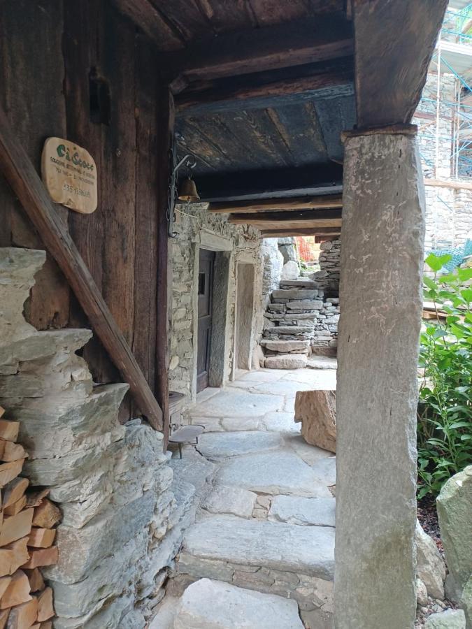 Ca' Scocc, Antica Casa Di Montagna In Valsesia Villa Mollia Exteriör bild